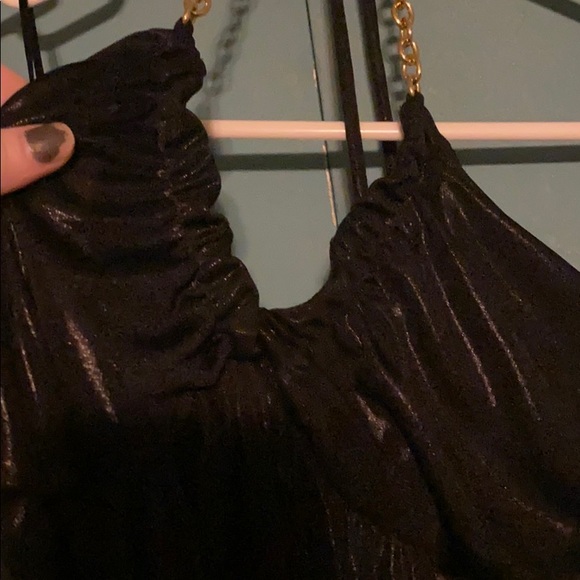 Halter top shines black top - Picture 8 of 8